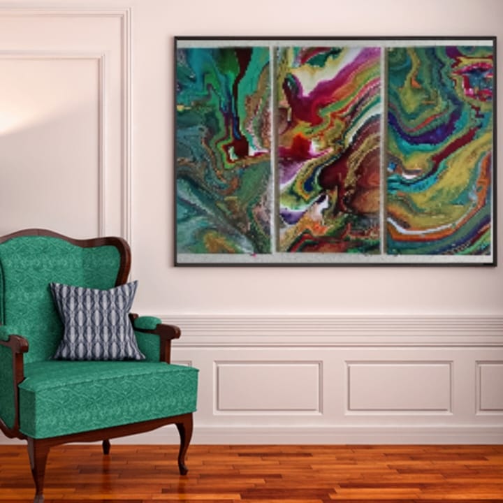 tríptico "Los Meandros"